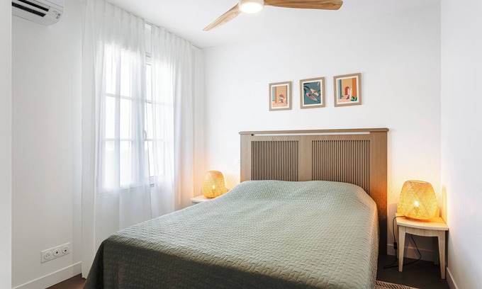 Rivedoux-Plage Apartment | Apartment 'Les Iles, T2 Vue Mer' with Sea View, Private Terrace and Wi-Fi