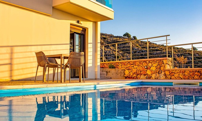 Katochori Apartment | Apartment Lia with private pool and amazing view!