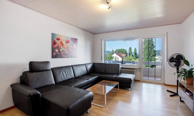 Kussaberg Apartment | Apartment 'Lieblingsplatz' with Mountain View and Balcony