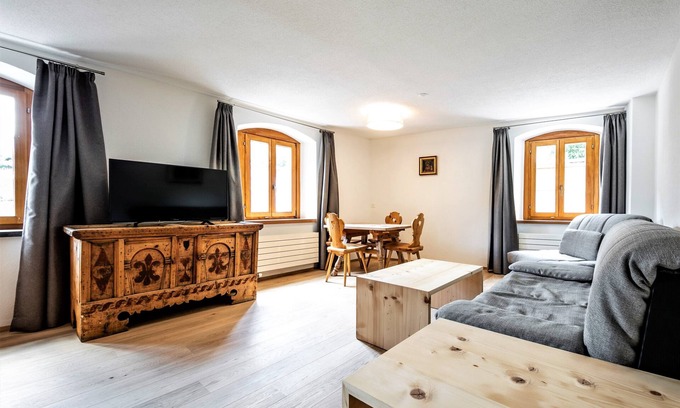 Santa Maria Val Muestair Apartment | Apartment Münsterhof 50m²