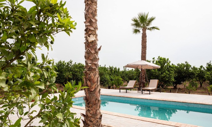 Corbera Apartment | Apartment 'Monsalva' with Mountain View, Wi-Fi and Air Conditioning
