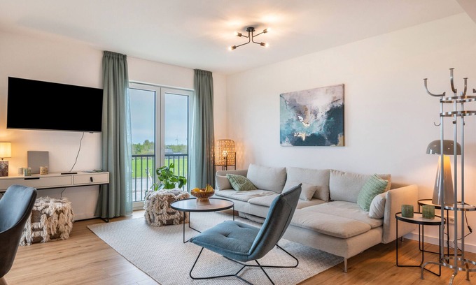 Ostersiel Apartment | Apartment 'Möwe' with Sea View and Wi-Fi
