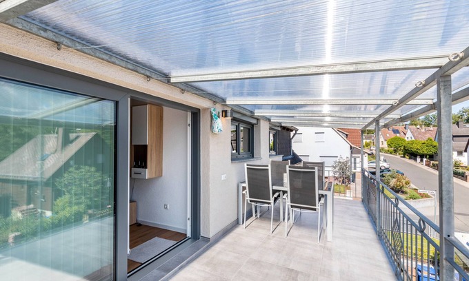 Marienthal Apartment | Apartment 'New Look' with Mountain View, Balcony and Wi-Fi