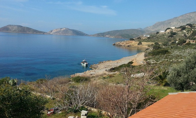 Kalymnos Apartment | Apartment next to the sea and under climbing sectors. Quiet place excellent view