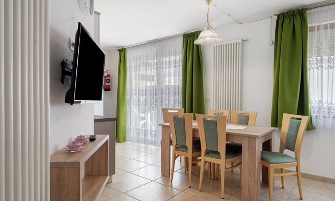 Predazzo Apartment | Apartment 'Night and Day 8' with Mountain View, Balcony and Wi-Fi