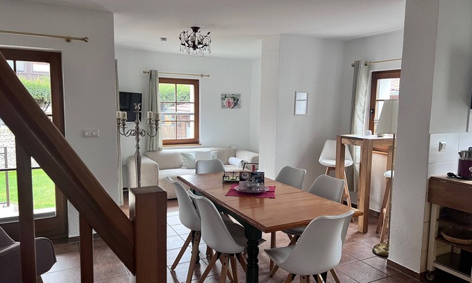 Bad Saarow Apartment | Apartment No. 1 Wildrose - Ferienhof am Trift