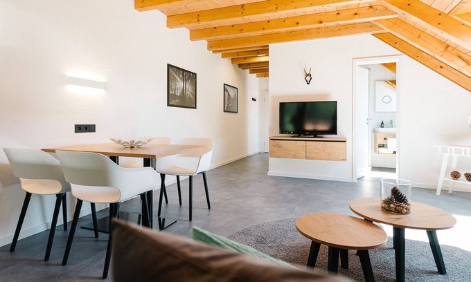 Simonswald Apartment | Apartment no. 23 - Modern vacation apartment, 57sqm, 1 bedroom, 1 living/bedroom, max. 3 persons