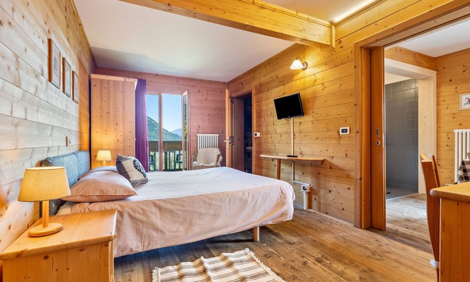 Brentonico Apartment | Apartment 'Piccole Dolomiti' with Mountain View, Shared Terrace and Wi-Fi