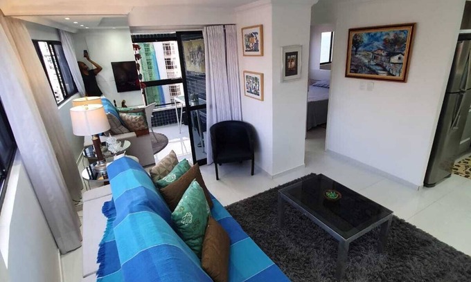Boa Viagem Apartment | Apartment Portal dos Mares Comfort and Security/View to the Sea.