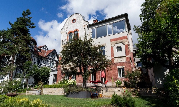 Hochheim Apartment | Apartment-Private Bathroom-Garden view