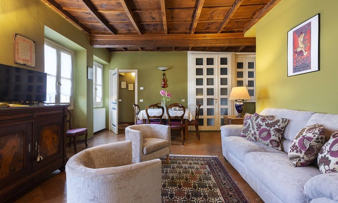 Borgo Ticino Apartment | Apartment-Private Bathroom-Garden view-Puccini