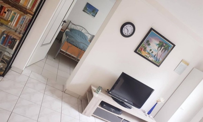 Hanhofen Apartment | Apartment Roshol - apartment/apartment, shower or bath, toilet, gartenseiti