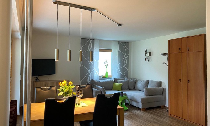 Untermunstertal Apartment | Apartment 'Rotenbuck, Typ B' with Mountain View, Balcony and Wi-Fi