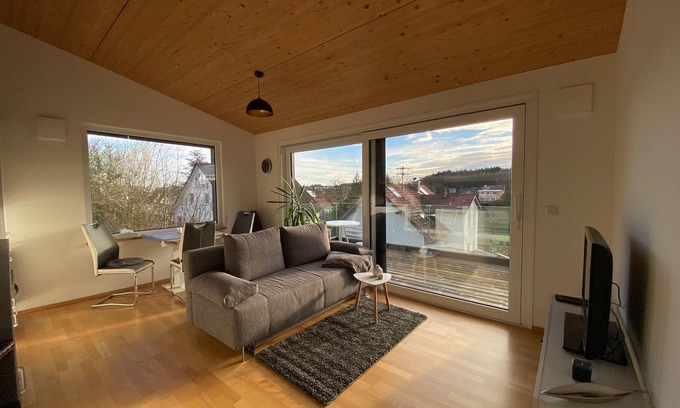 Volkertshausen Apartment | Apartment 'Ruhige Ferienwohnung Im Hegau' with Balcony and Wi-Fi