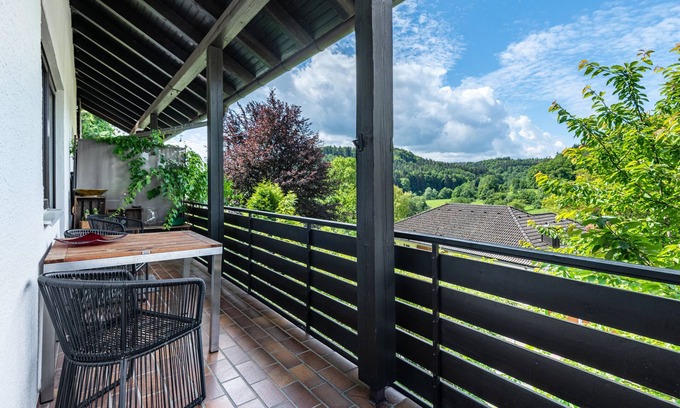Egloffstein Apartment | Apartment 'Schlossblick' with Private Terrace, Balcony and Wi-Fi