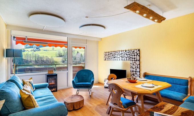 Tonbach Apartment | Apartment 'Schwarzwald Wölkchen' with Mountain View, Shared Garden and Wi-Fi