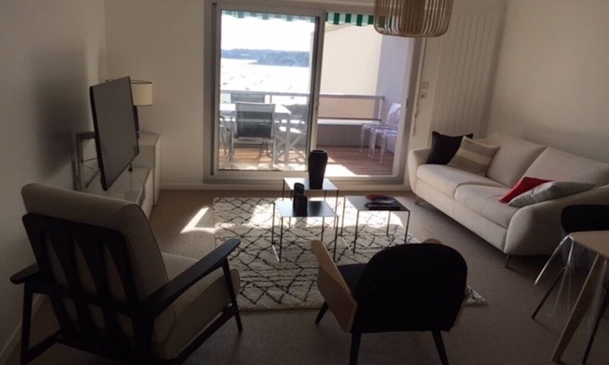 Dinard Apartment | Apartment sea view near promenade clair de lune center