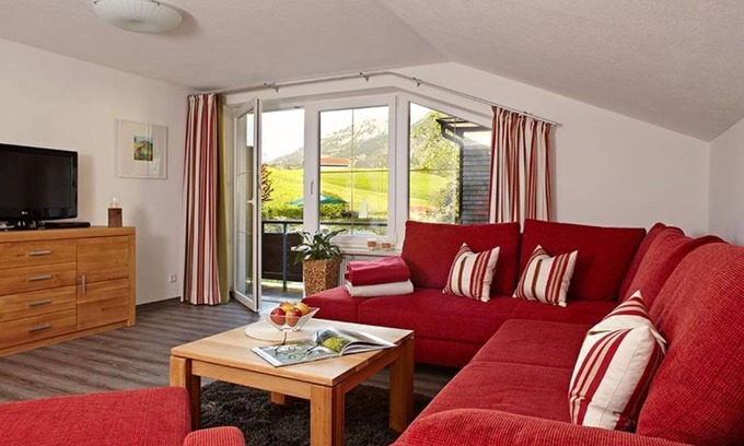 Vorderhindelang Apartment | Apartment Siebenschläfer 95 m² - Schwandenhof vacation apartments