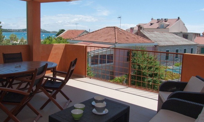 Pakostane Apartment | Apartment Sime A2 with balcony in Villa Vulin, 150m from the beach!