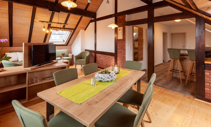 Waechtersbach Apartment | Apartment 'Spessart' with Shared Terrace, Shared Garden and Wi-Fi