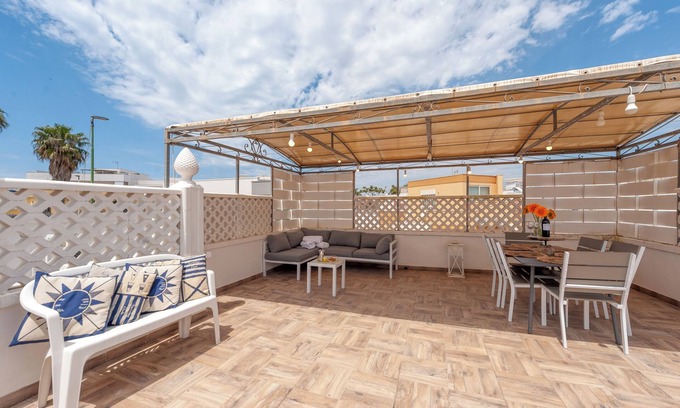 Sant'Isidoro Apartment | Apartment 'Stonehouse Oasis' with Private Terrace, Wi-Fi and Air Conditioning