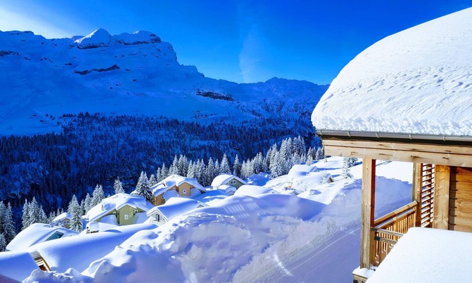 Flaine Apartment | Apartment "Superb Duplex - Résidence Alpine" with Private Terrace, Balcony and Wi-Fi