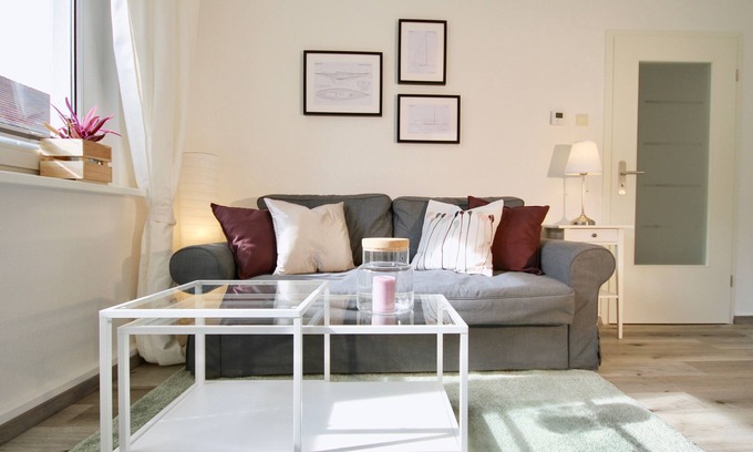Griesenbruch Apartment | Apartment-Superior-Private Bathroom-Garden view