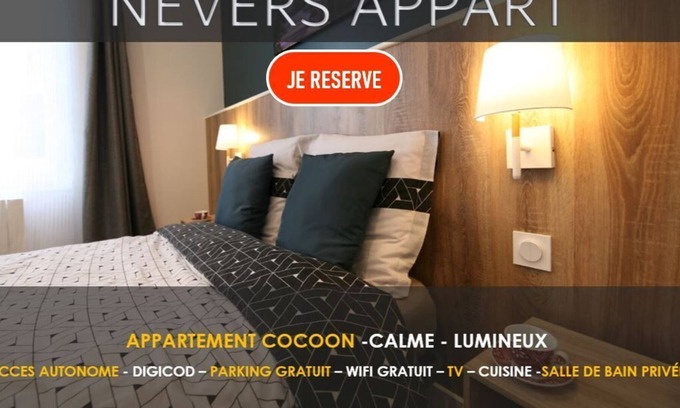 Nevers Apartment | Apartment T2 - 34m2 quiet and bright