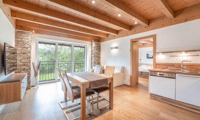 Mauterndorf Apartment | * Apartment Teichrose for 2 - 4 people in the apartment resort Hackenschmiede
