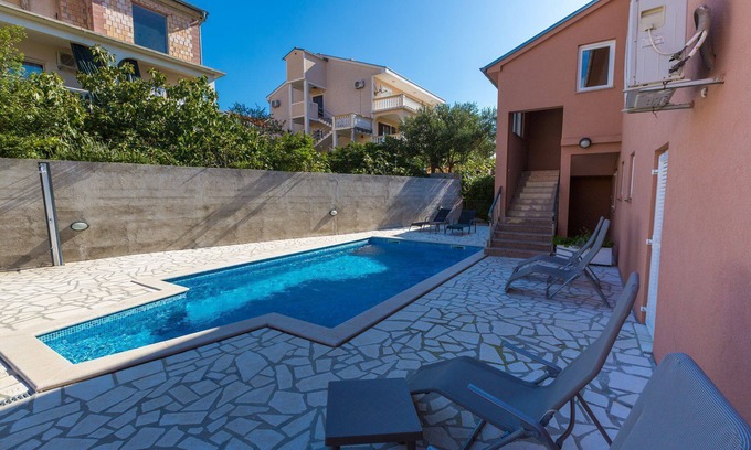 Novi Vinodolski Apartment | Apartment Tomica - open pool: A2 mali(2+1) - Novi Vinodolski, Riviera Crikvenica, Croatia