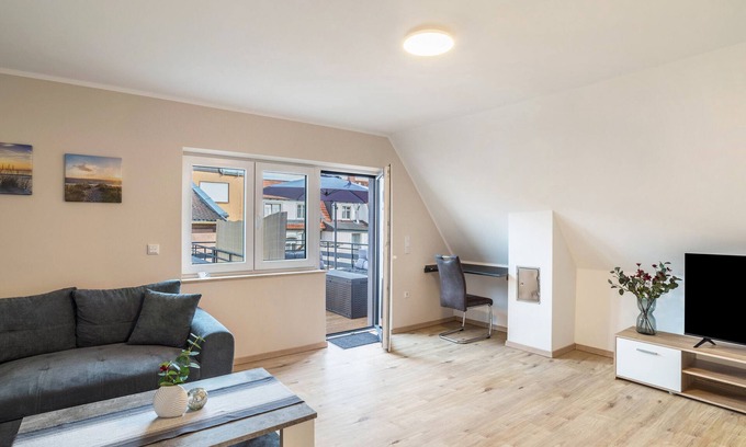 Wiesloch Apartment | Apartment 'Unique Apartments' in the center of Wiesloch with Private Terrace and Wi-Fi