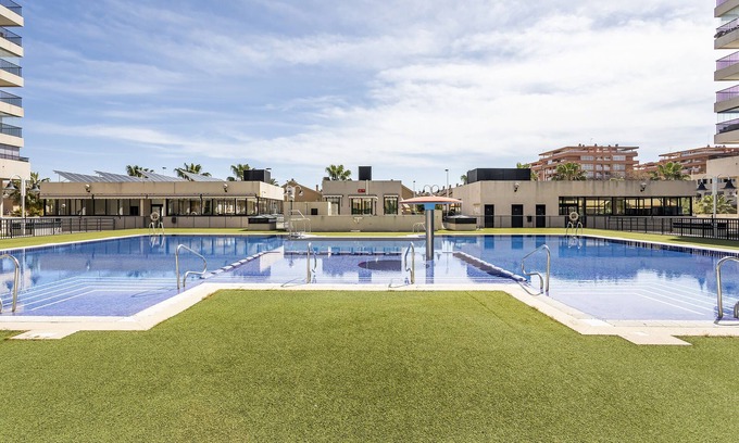 Alboraya Apartment | Apartment 'Valencia Playa' with Sea View, Wi-Fi and Air Conditioning