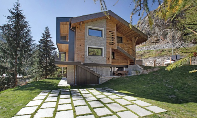 Valgrisenche Apartment | Apartment 'Valgrisa Mountain Lodges 1' with Mountain View, Private Terrace and Wi-Fi