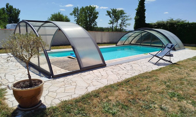 Montrond-les-Bains Apartment | Apartment with pool in quiet neighborhood