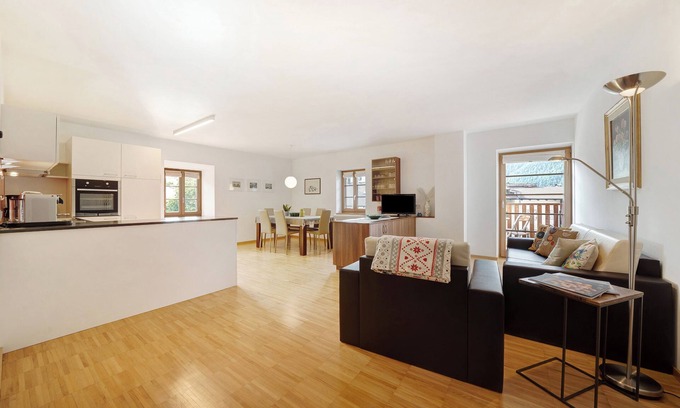 Laces Apartment | Apartment "Wielander A Ost" with Mountain View, Shared Garden & Wi-Fi