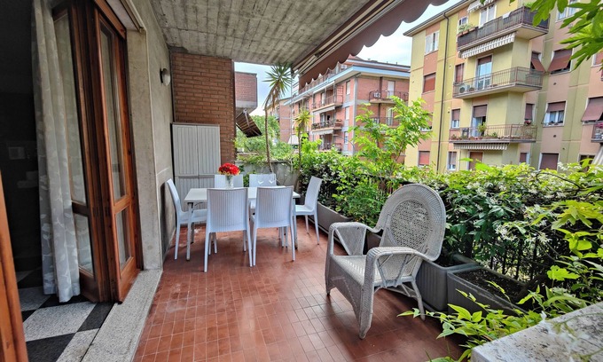 Borgo Milano Apartment | Apartment with 2 bedrooms, living room with double sofa bed and terrace