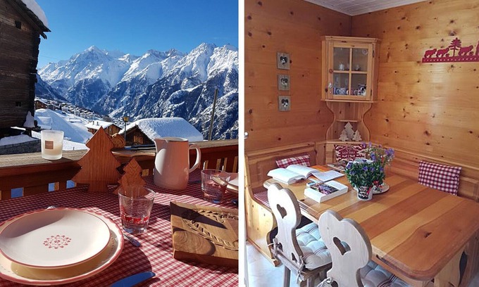 Graechen Apartment | Apartment with a dream view of the panorama of the four-thousand-meter peaks