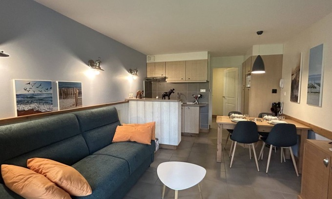 Belle Dune Apartment | Apartment with terrace overlooking the golf course