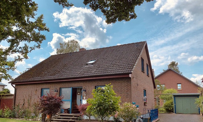 Tasdorf Apartment | Apartment with large balcony in Tasdorf / Neumünster