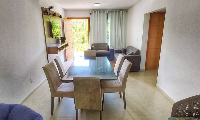 Porto Seguro Apartment | Apartment with pool on the north shore near the best beach huts