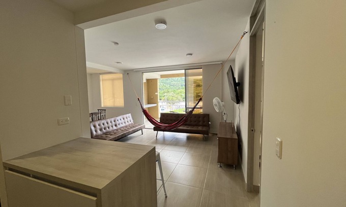 Villeta Apartment | Apartment with pool and parking 7 minutes from downtown