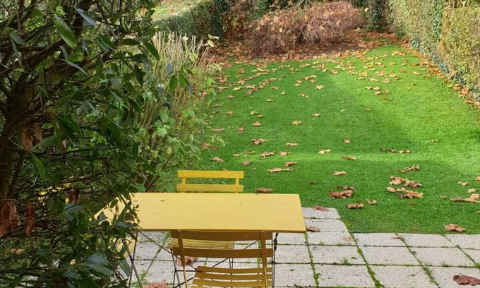 Saint-Arnoult Apartment | Apartment with private garden, outdoor parking, swimming pool/tennis residence