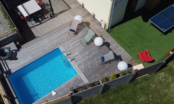 Seynod Condo | Apartment with private pool in Annecy