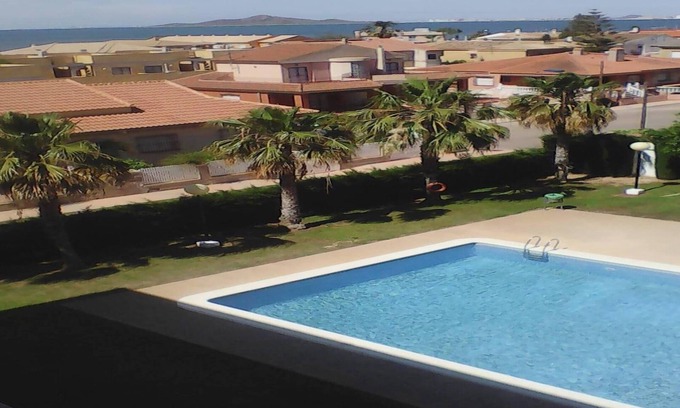 Los Nietos Apartment | apartment with sea vieuw terrasse for 4 adults and a baby