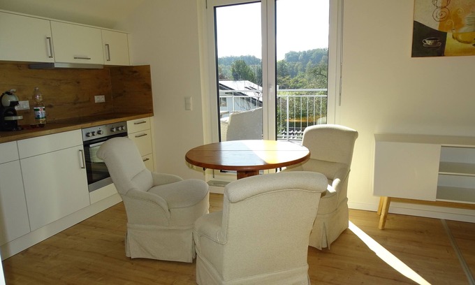 Postmuenster Apartment | Apartment with sun terrace directly in the local recreation area
