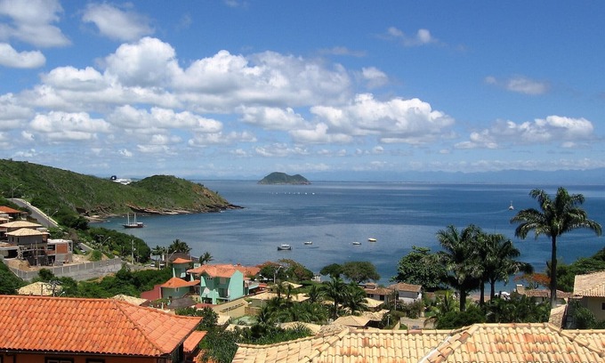 Joao Fernandes Apartment | Apartment with sunset view of the sea in condominium with swimming pool 70m from the best beach in buzios