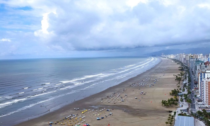 Guilhermina Apartment | Apartment with wonderful sea view - Resort Island. Wifi + Barbecue