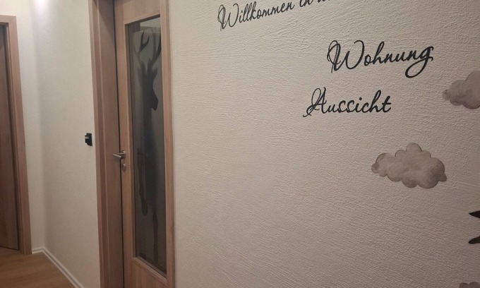 Wald Apartment | Apartment 'Wohnung Aussicht' with Wi-Fi