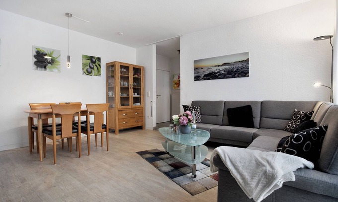 Binz Apartment | Apartment 'Wohnung C1 - Haus A Cappella' with Balcony and Wi-Fi