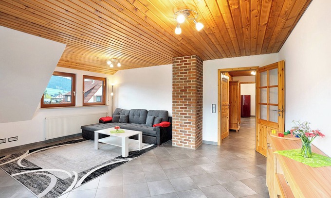 Baiersbronn Apartment | Apartment 'Wohnung Kuhblick' with Balcony and Wi-Fi